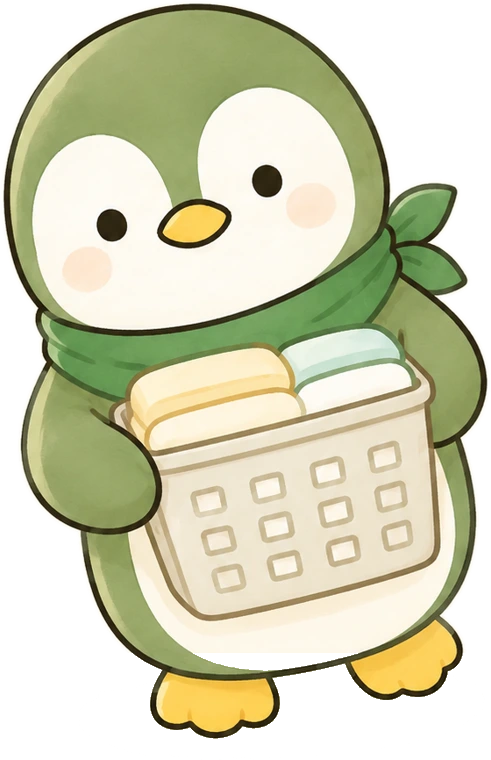 ペンギンの案内キャラクター